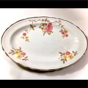 EDWIN KNOWLES SERVING DISH Vintage Briar Rose